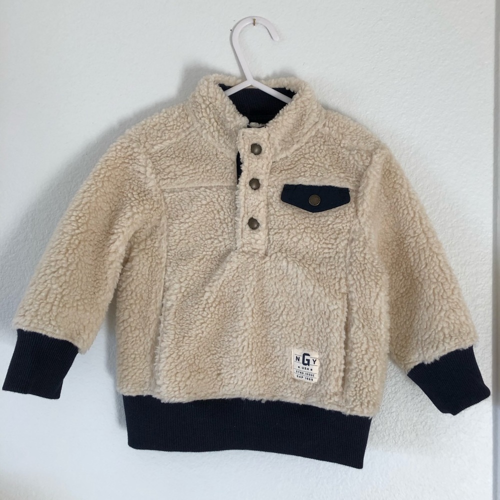 Baby GAP pullover jacket sweater